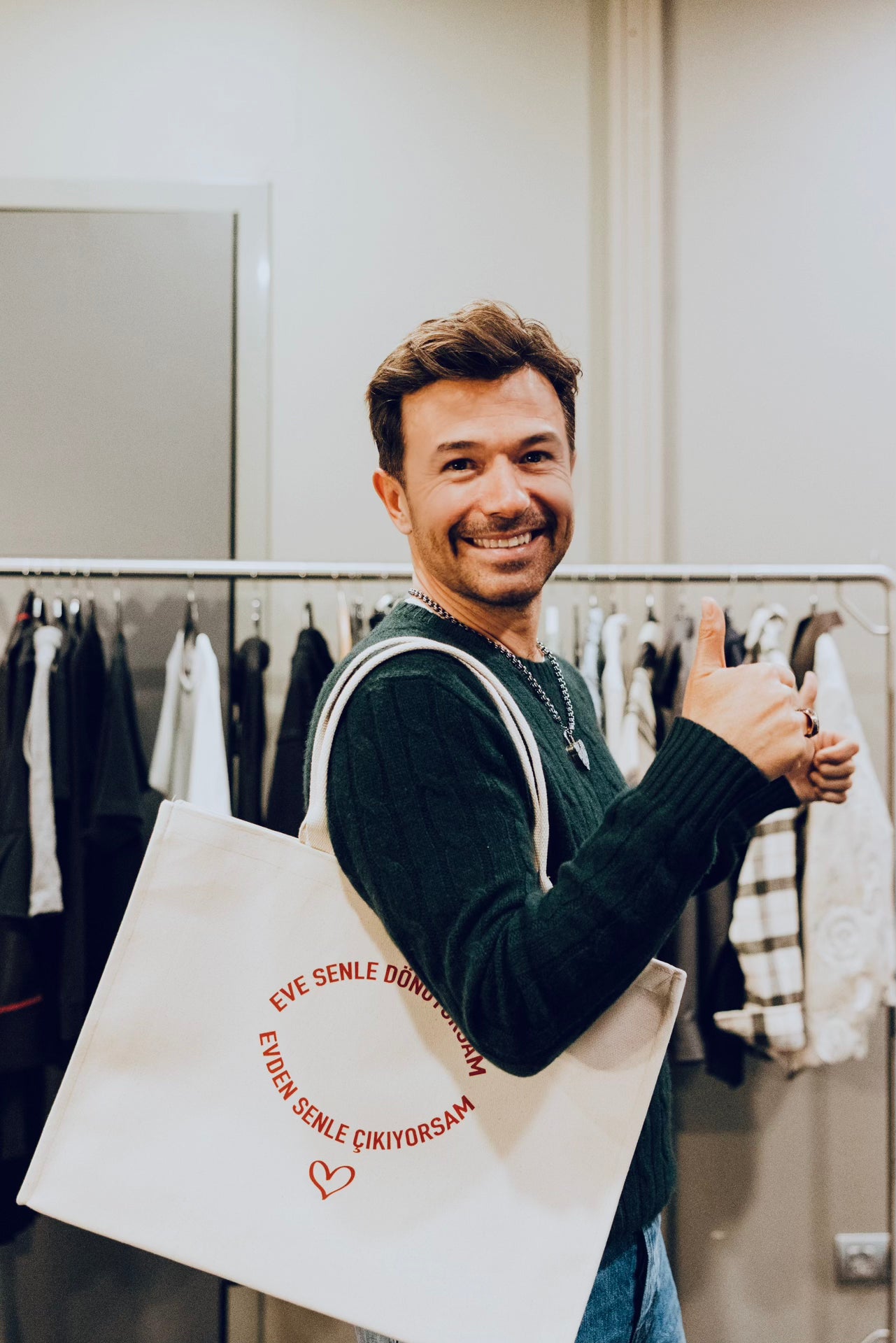 Keyfi Yolunda Canvas Çanta