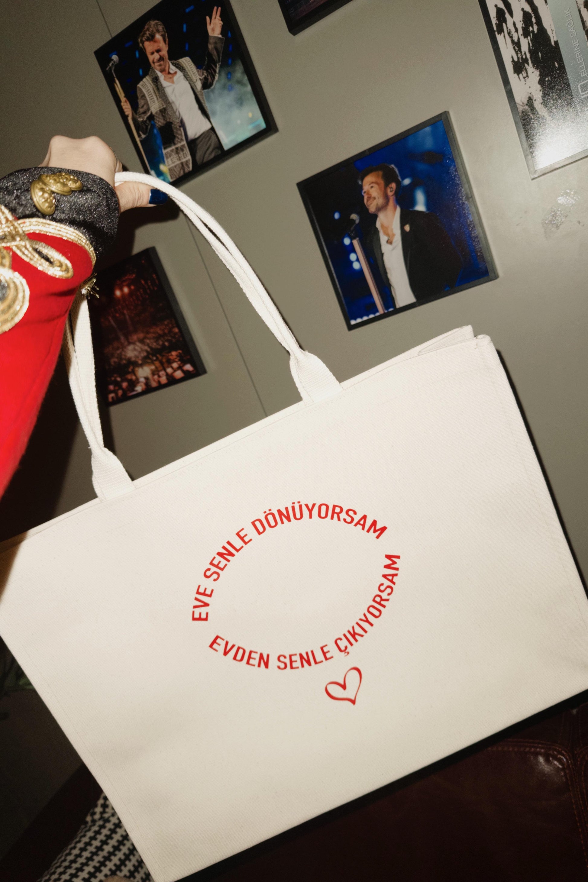 Keyfi Yolunda Canvas Çanta